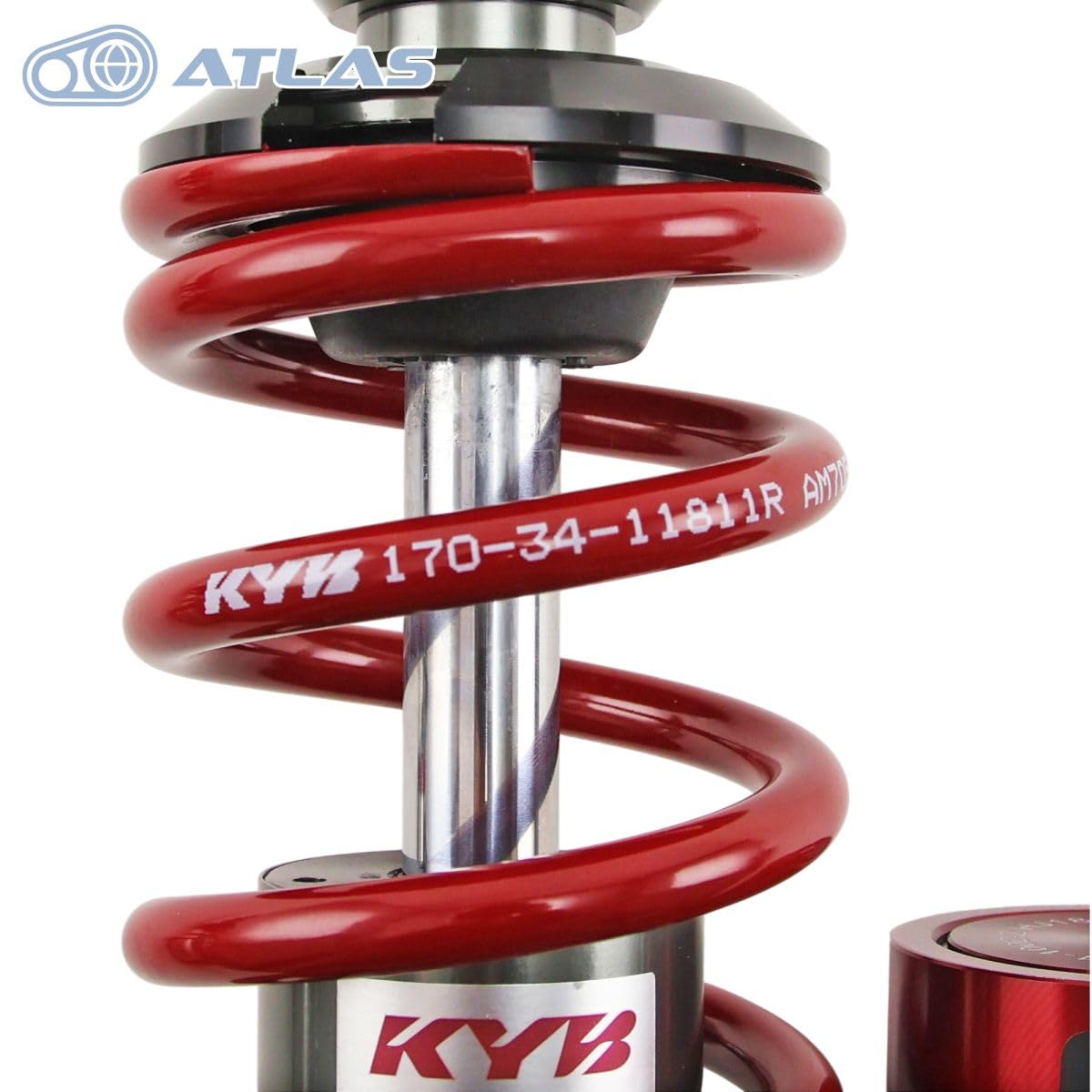 KYB サスペンション 赤 2個セット Amazon | タイカヤバ THAI KYB アクシスZ AXIS Z SEJ6J ジョグ125